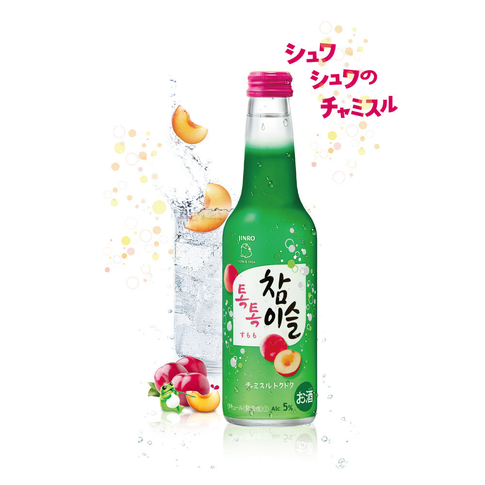 真露 チャミスル ピーチ 360ml