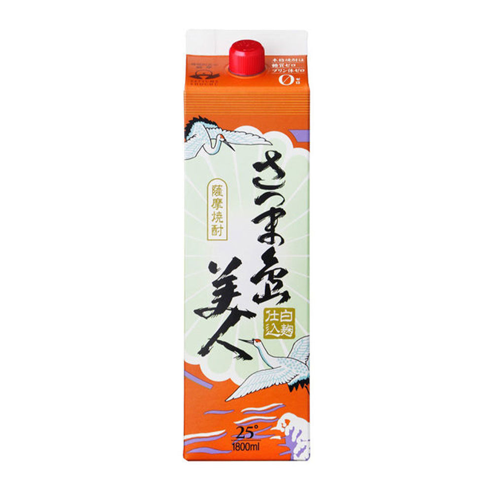 さつま島美人(芋) 1.8L 25度 紙パック