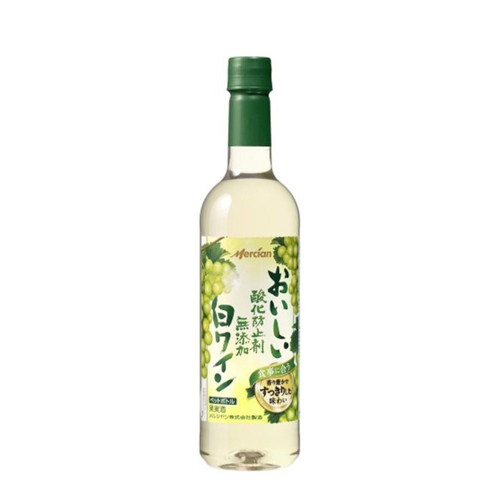 メルシャン おいしい酸化防止剤無添加 白P 720ml