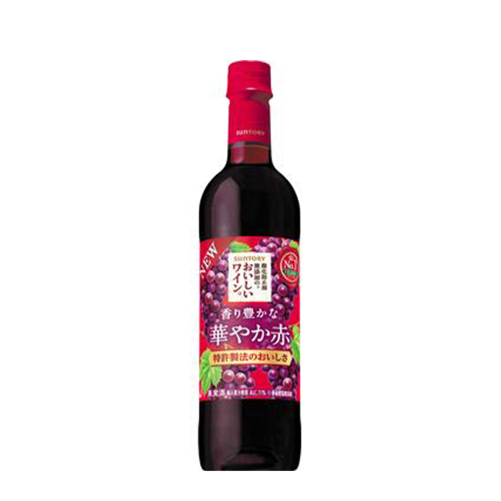 サントリー 無添加のおいしいワイン。赤 720ml