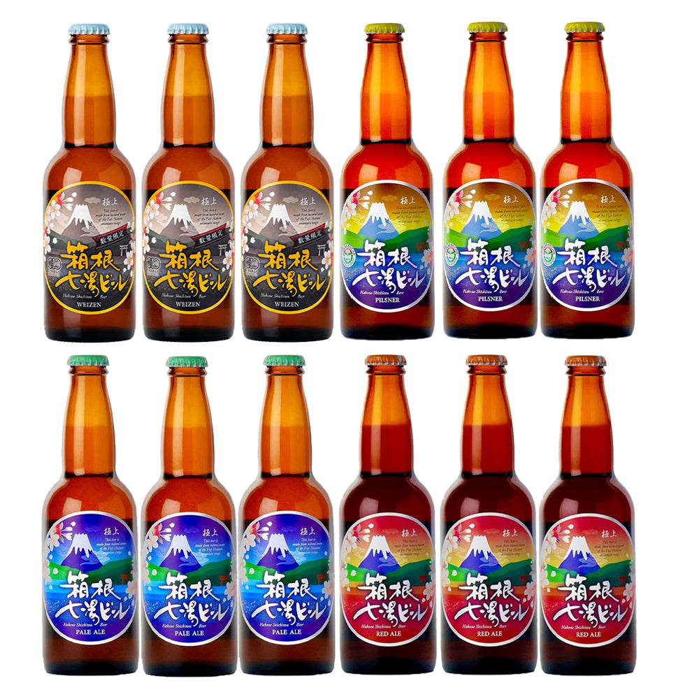 【ご予約受付中！】極上箱根七湯ビール 12本アソート 330ml
