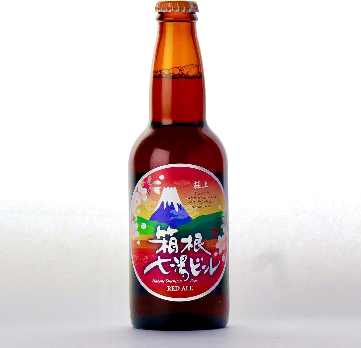 極上箱根七湯ビール レッドエール 330ml 5％【12本入】