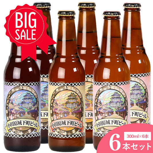 小田原城下町ビール 3種アソート 300ml【計6本】