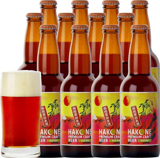 箱根雲助麦酒　レッドエール　330ml【12本入】