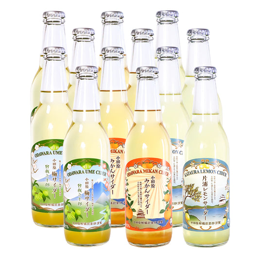 小田原サイダー 3種アソート 330ml【計12本】