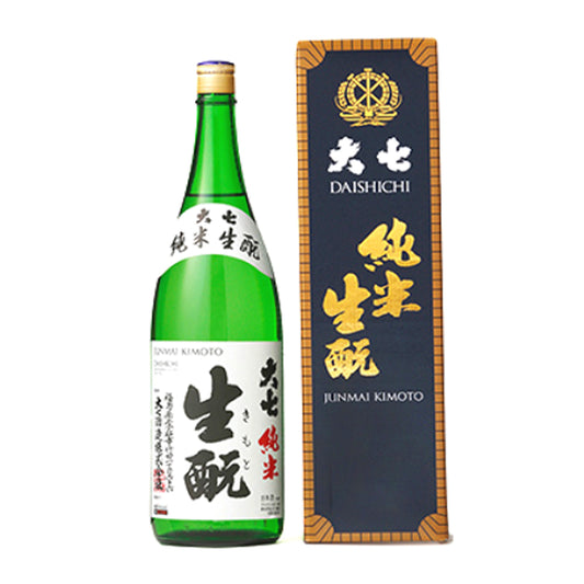 大七　純米生元　1.8L