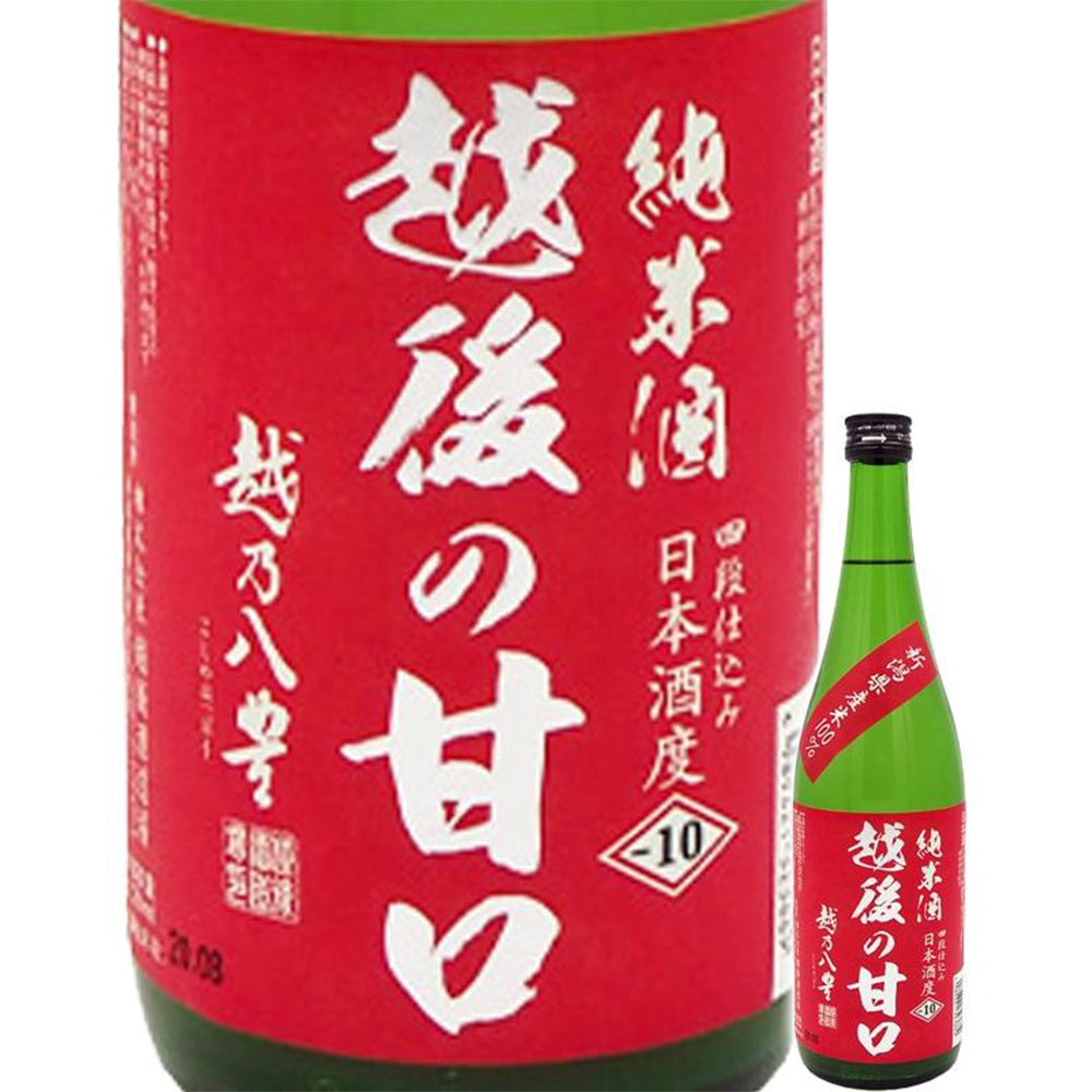 大関株式会社　越後の＜甘口＞純米酒　720ml