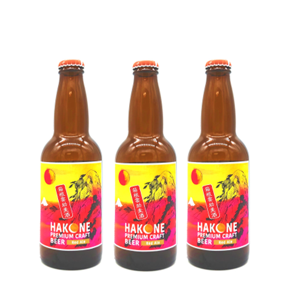 【3本入】箱根雲助麦酒　レッドエール　330ml