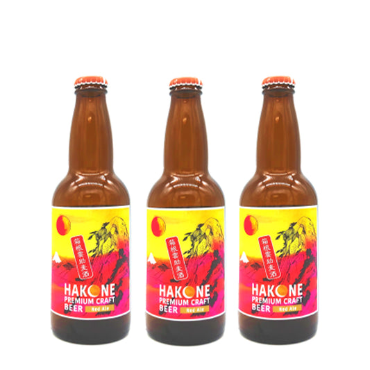 【3本入】箱根雲助麦酒　レッドエール　330ml