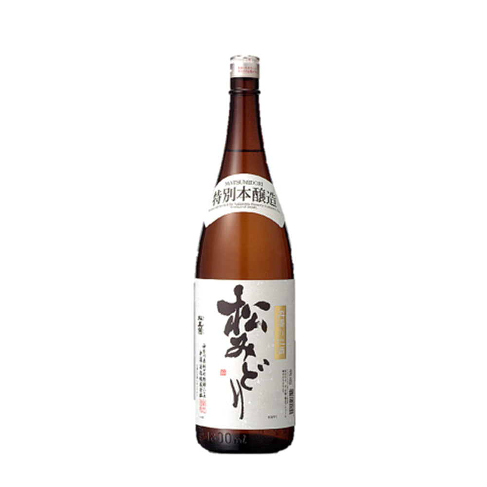 松みどり　特別本醸造　1800ml　15~16度