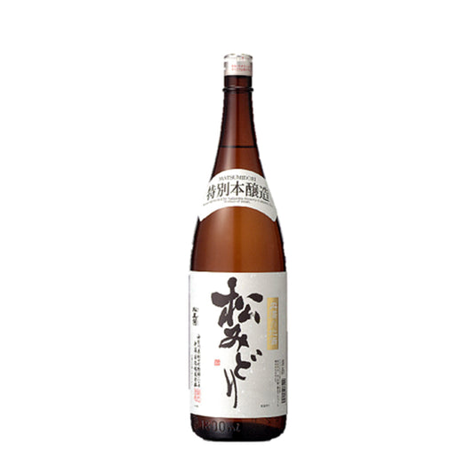 松みどり　特別本醸造　1800ml　15~16度