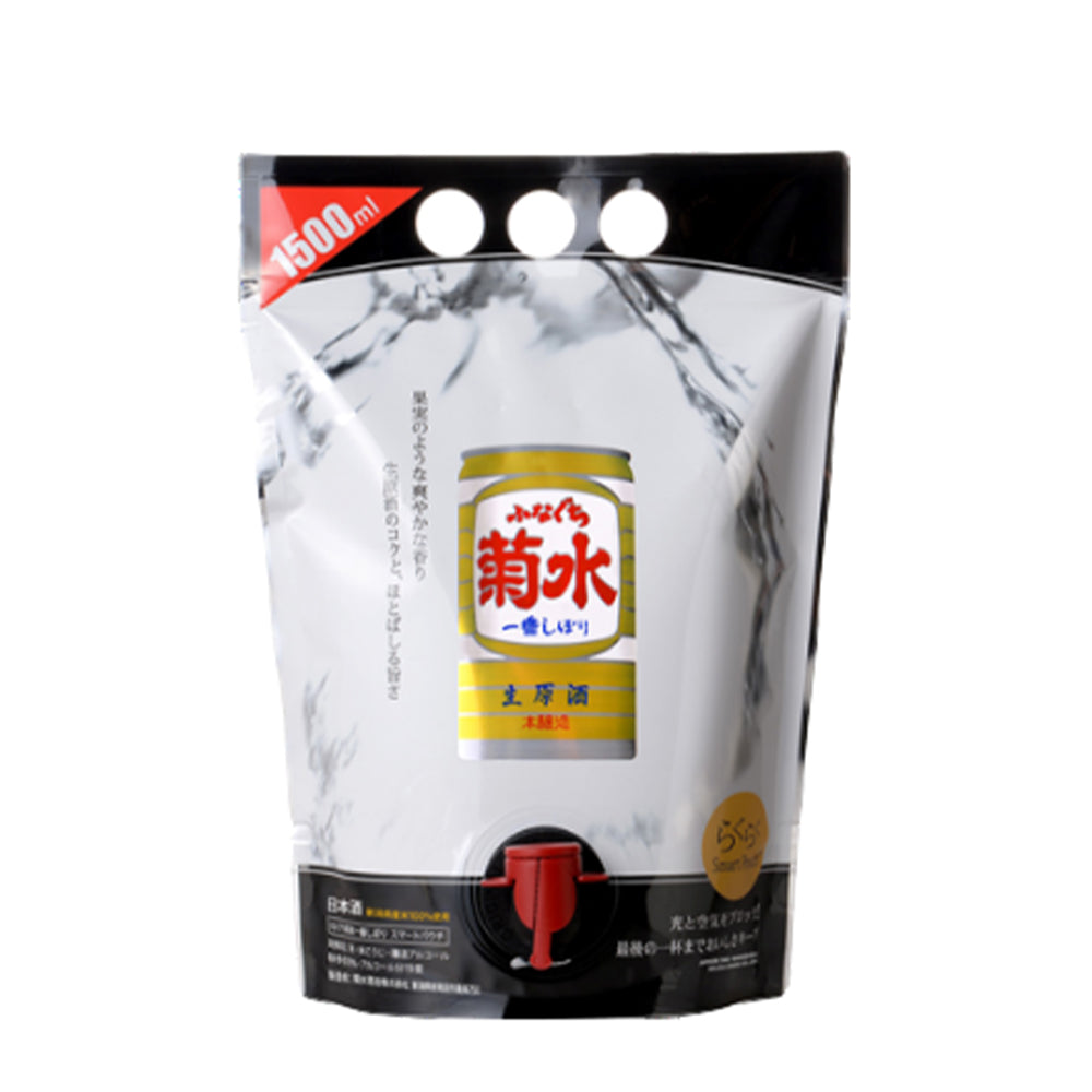 ふなぐち菊水一番しぼりスマートパウチ　1500ml