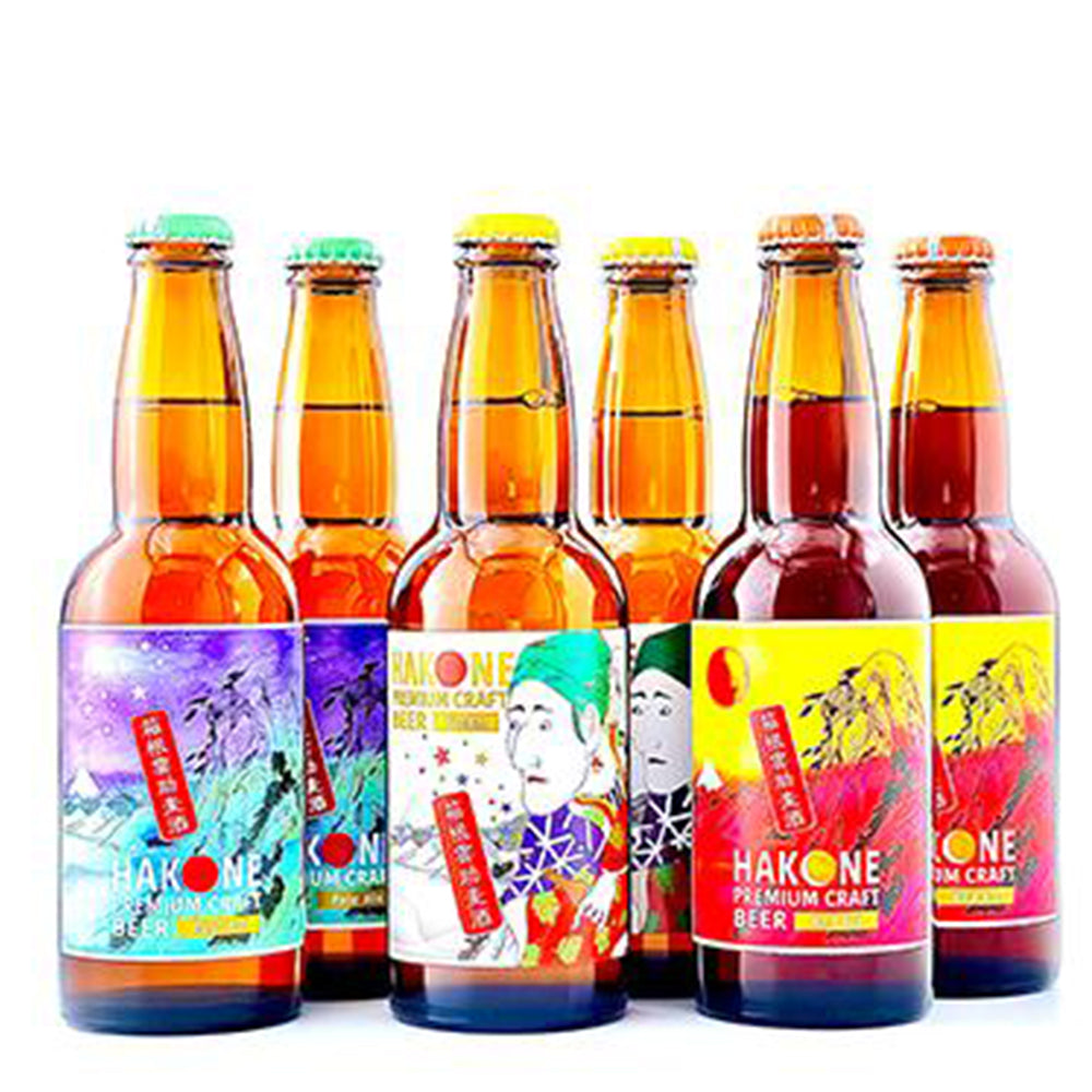 【計6本】箱根雲助麦酒　3種アソート　330ml