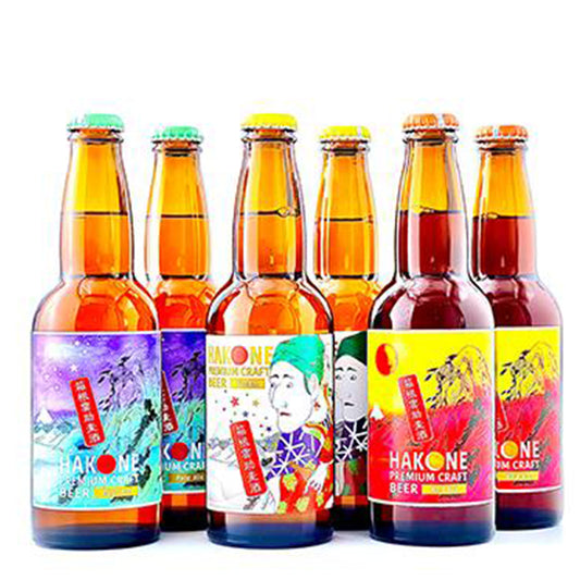 【計6本】箱根雲助麦酒　3種アソート　330ml