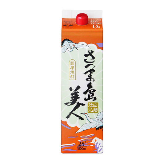 さつま島美人（芋）　1.8L　25度　紙パック