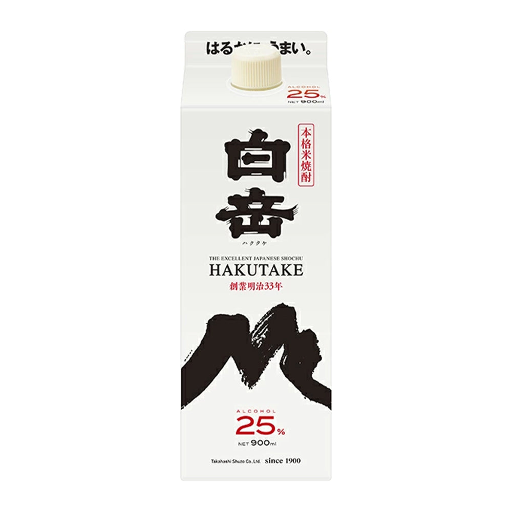 白岳（米）　900ml　25度　スリムパック