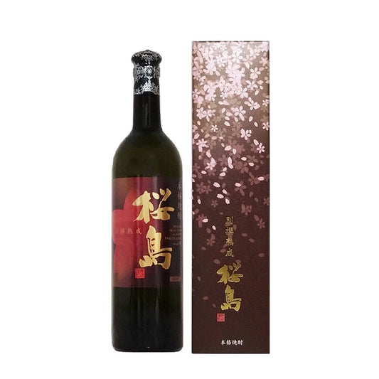 本坊　別撰熟成　桜島　化粧箱入　750ml　25度