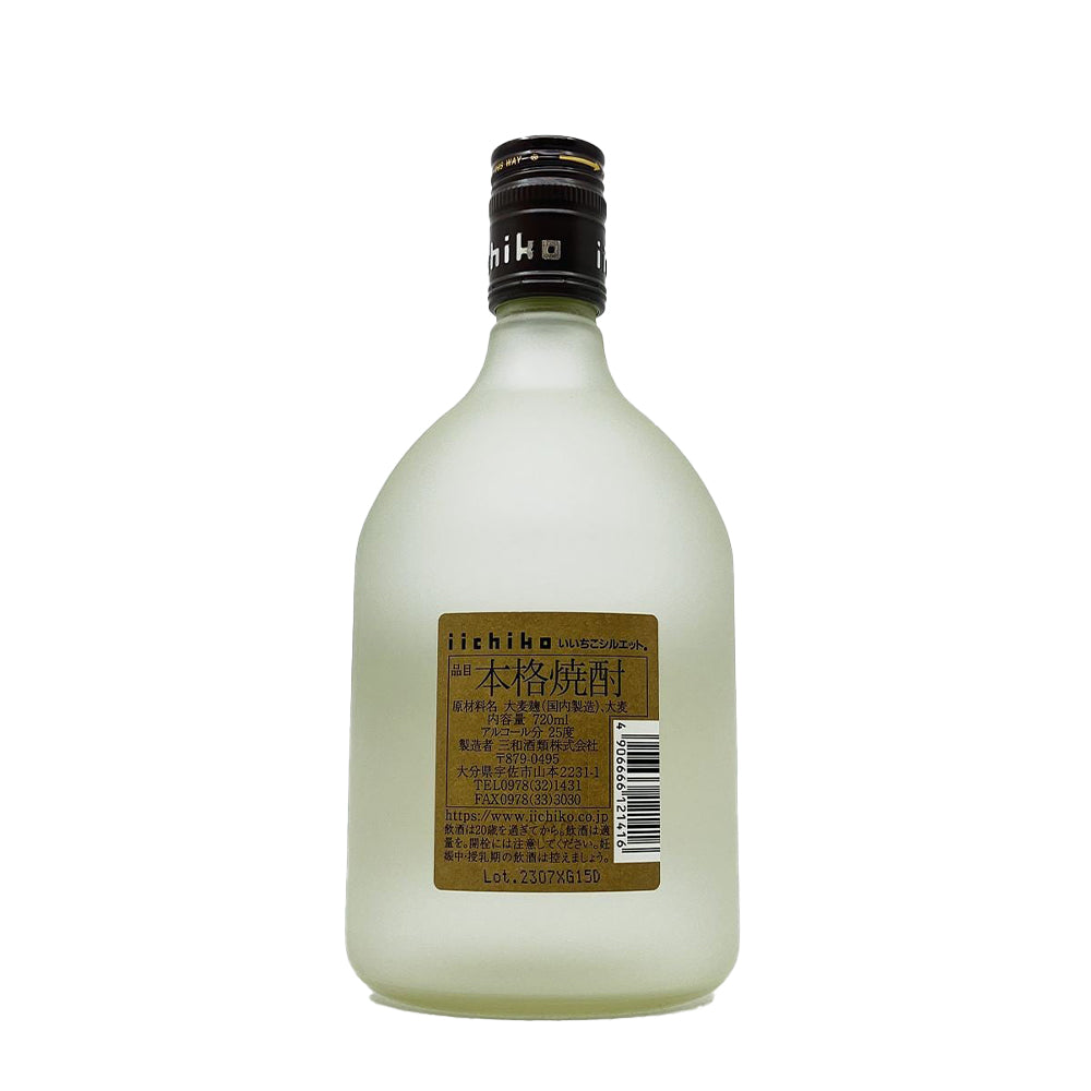 いいちこ（麦）シルエット　720ml　25度