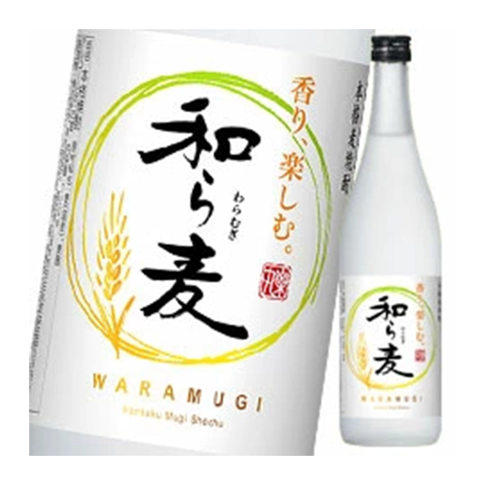 サッポロ　麦焼酎　和ら麦　720ml　25度