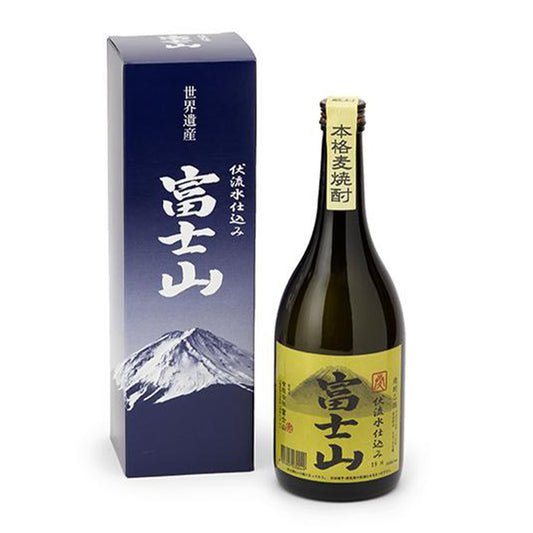 なだや　麦焼酎　富士山　カートン入　720ml　25度