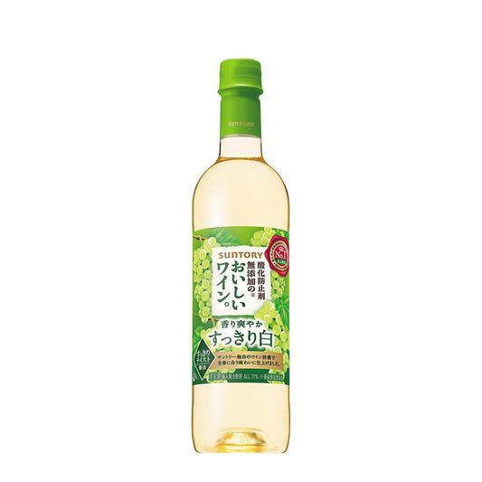 サントリー　無添加のおいしいワイン。白　720ml