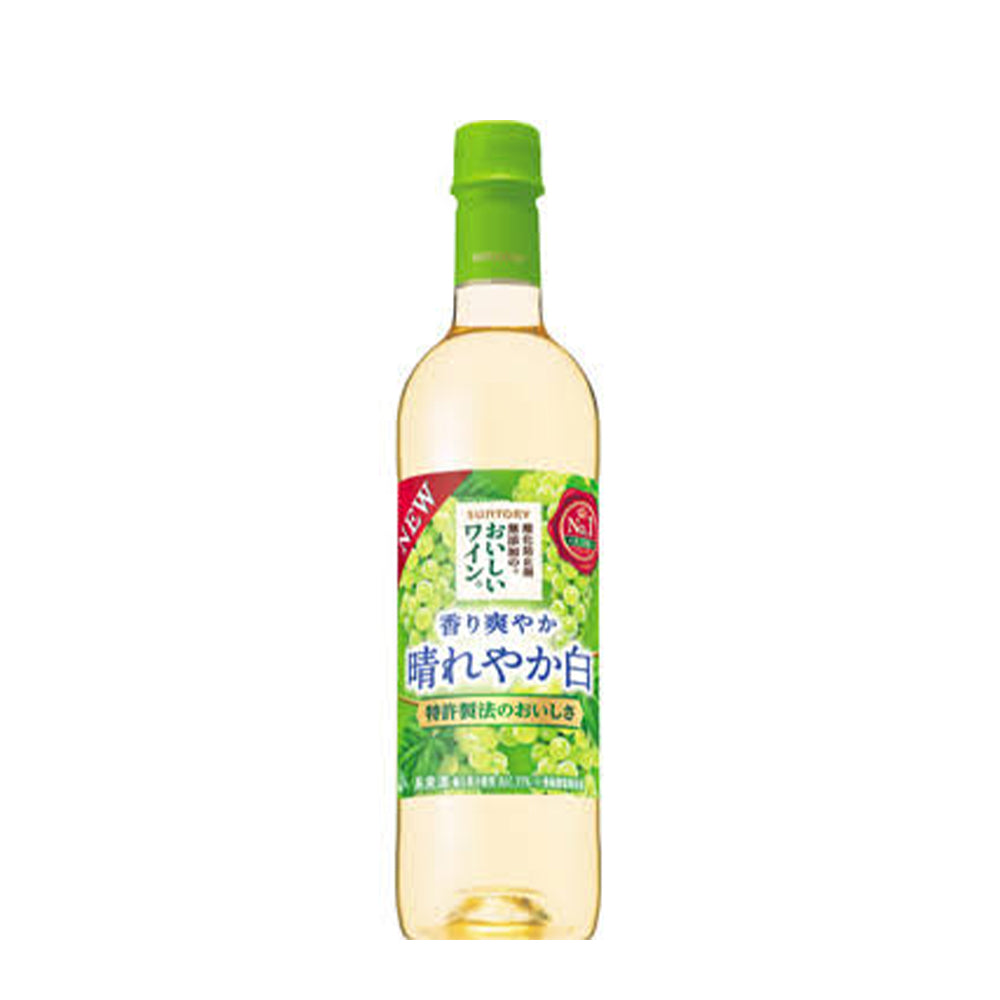 サントリー　無添加のおいしいワイン。白　720ml